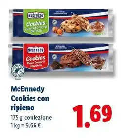 Lidl Mcennedy Cookies con ripieno offerta