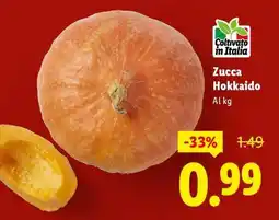 Lidl Zucca Hokkaido offerta