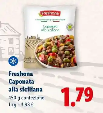 Lidl Freshona Caponata alla siciliana offerta
