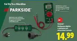 Lidl Parkside Multimetro digitale o adattatore per misurazione corrente offerta