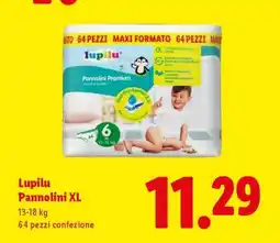 Lidl Lupilu Pannolini XL offerta
