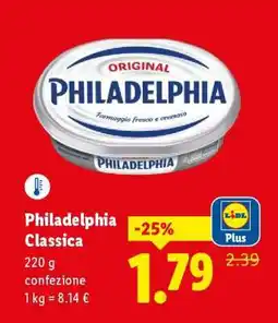 Lidl PHILADELPHIA Classica offerta