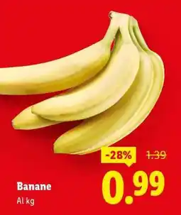 Lidl Banane offerta