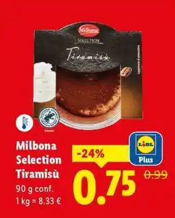Lidl Milbona Selection Tiramisù offerta