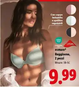 Lidl esMara Reggiseno, 2 pezzi offerta
