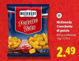 Lidl Mcennedy Crocchette di patate offerta