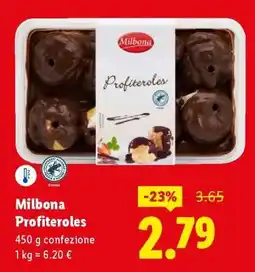 Lidl Milbona Profiteroles offerta