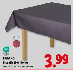 Lidl LIVARNO Tovaglia 130x160 cm offerta