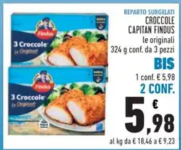 Conad Croccole Capitan Findus offerta