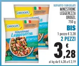 Conad Minestrone Leggerezza Orogel offerta