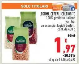 Conad LEGUMI, CEREALI COLFIORITO offerta