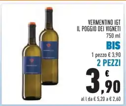 Conad VERMENTINO IGT IL POGGIO DEI VIGNETI offerta
