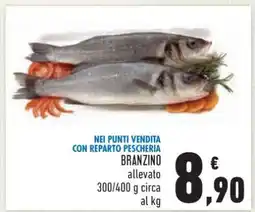 Conad Branzino offerta