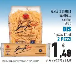 Conad Pasta di Semola Garofalo offerta