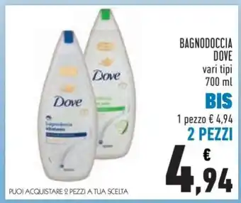 Conad BAGNODOCCIA DOVE offerta