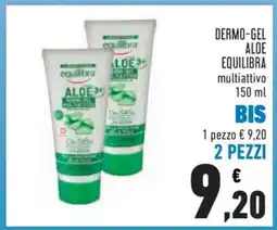 Conad DERMO-GEL ALOE EQUILIBRA multiattivo 150 ml offerta