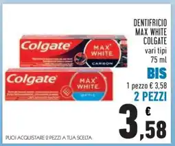 Conad Colgate Max White offerta