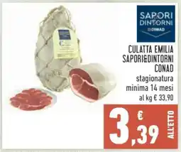 Conad Culatta Emilia Sapori&Dintorni Conad offerta