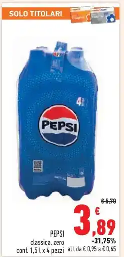 Conad Pepsi offerta