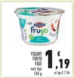 Conad Yogurt Fruyo Fage offerta
