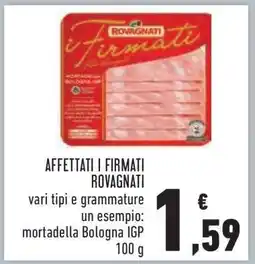 Conad Affettati I Firmati ROVAGNATI offerta