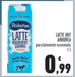 Conad LATTE UHT ARBOREA offerta