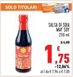 Conad Salsa di Soia May Soy offerta