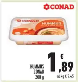 Conad HUMMUS CONAD offerta