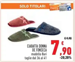 Conad CIABATTA DONNA DE FONSECA offerta