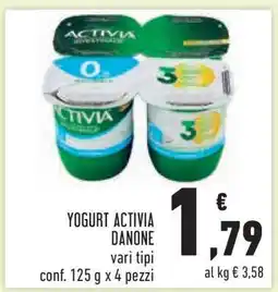 Conad YOGURT ACTIVIA DANONE offerta