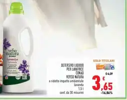 Conad Detersivo liquido per lavatrice offerta