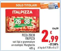 Conad PIZZA 26X38 ITALPIZZA offerta