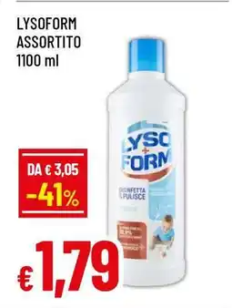 Famila LYSOFORM ASSORTITO 1100 ml offerta