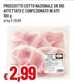 Famila PROSCIUTTO COTTO NAZIONALE GR.100 offerta