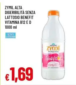 Famila Zymil Alta Digeribilità Senza Lattosio Benefit Vitamina B12 e D 1000 ml offerta