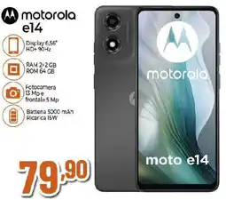 Ipercoop Motorola e14 offerta