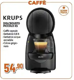Ipercoop KRUPS DOLCEGUSTO PICCOLO XS offerta