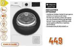Ipercoop Hotpoint ARISTON ASCIUGATRICE HPT93DBSIT offerta
