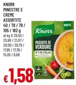 Famila Knorr minestre e creme assortite offerta