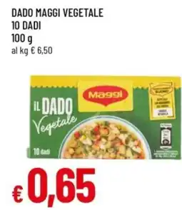 Famila Dado maggi vegetale 10 dadi offerta