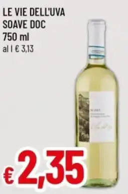 Famila Le vie dell'uva soave doc offerta