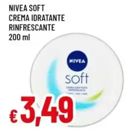 Famila Nivea soft crema idratante rinfrescante offerta