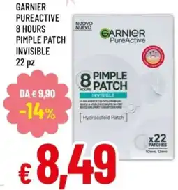 Famila Garnier pureactive 8 hours pimple patch invisible offerta
