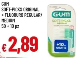 Famila Gum soft-picks original + fluoruro regular/ medium offerta
