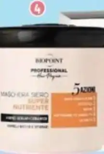 Famila Biopoint professional hair program maschera siero super nutriente offerta