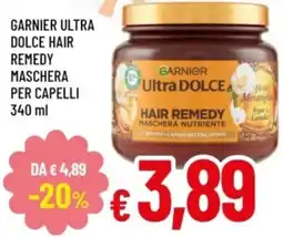 Famila Garnier ultra dolce hair remedy maschera per capelli offerta