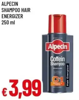Famila Alpecin shampoo hair energizer offerta