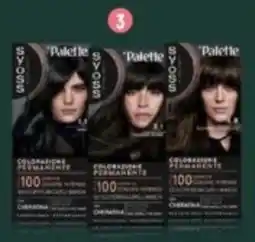 Famila Syoss by palette colorazione permanente 4_8 castano cioccolato offerta