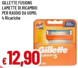 Famila Gillette fusion5 lamette di ricambio per rasoio da uomo offerta