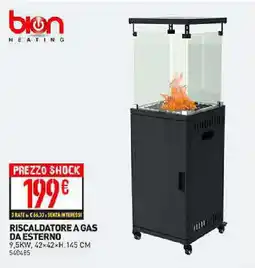 Bricofer Riscaldatore a gas da esterno offerta